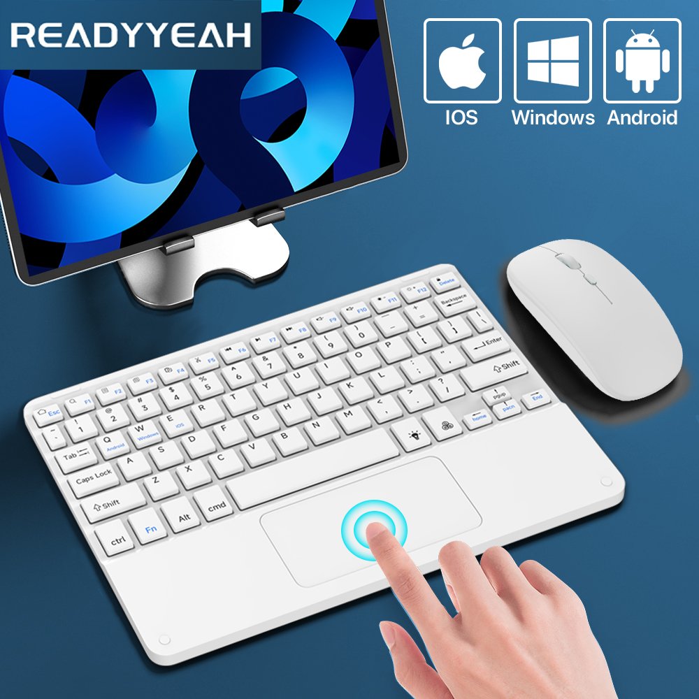 Desk Setup Ipad - Сенсорная панель Беспроводная клавиатура и мышь
