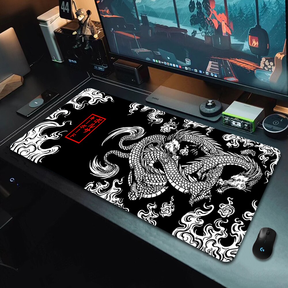 Desk Setup Japan - Большой игровой коврик для мыши с