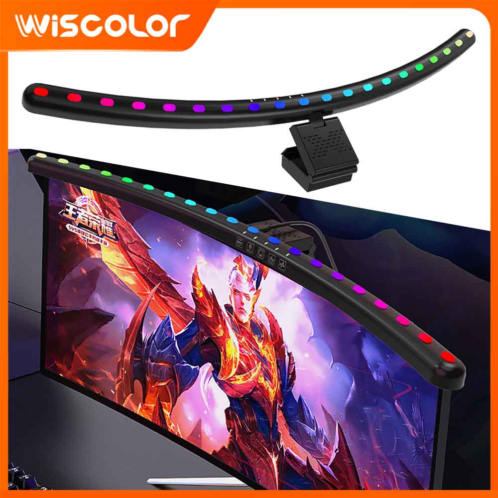 Светодиодная RGB-лампа для мон – обзор и цена Desk Setup Pc