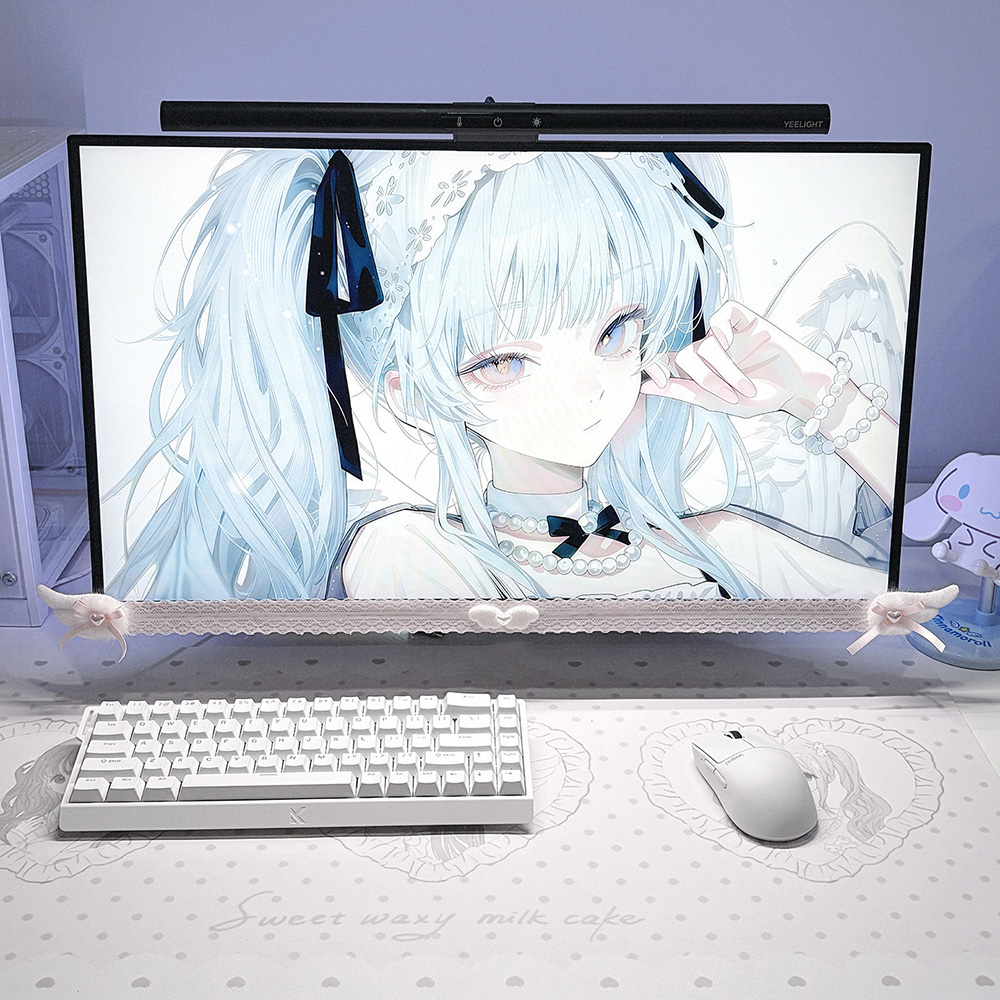 Новая декоративная белая круже – обзор и цена Desk Setup Pc