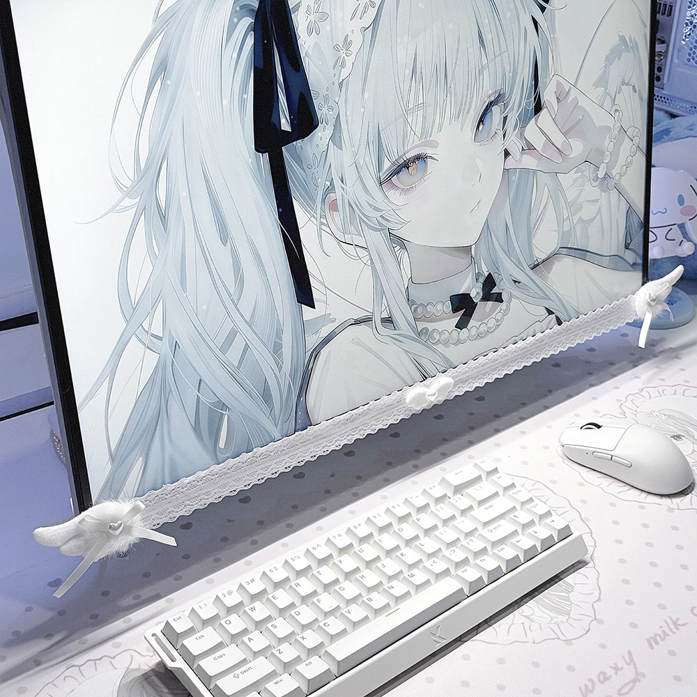 Новая декоративная белая круже – обзор и цена Desk Setup Pc