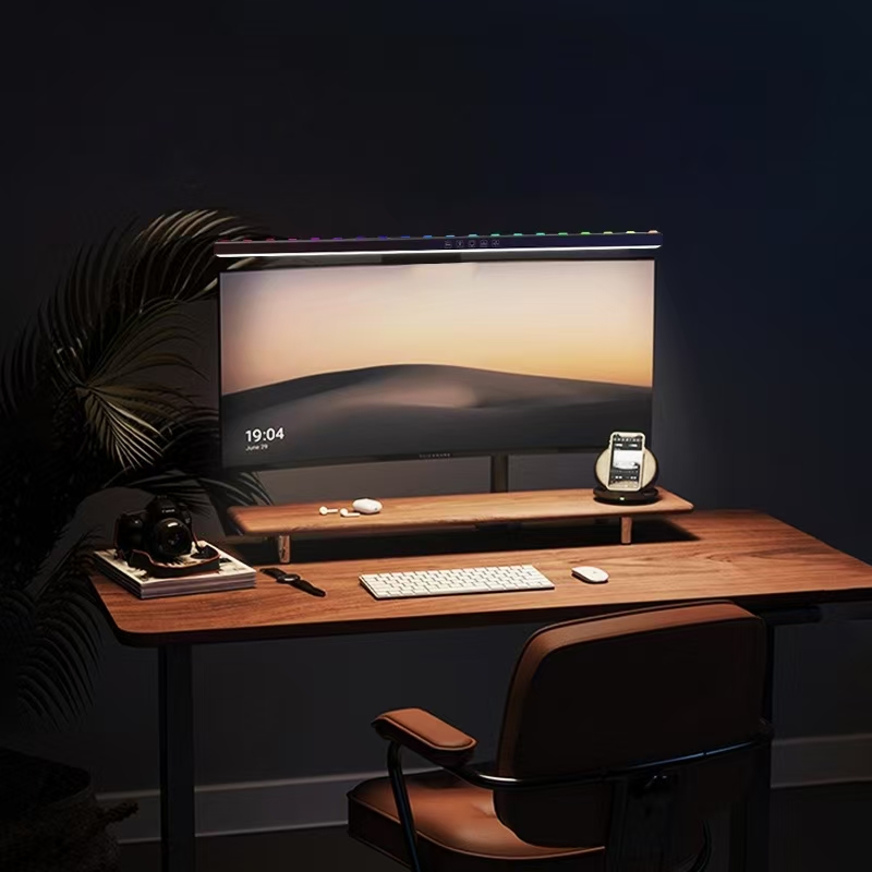 Подвесная настольная лампа со  – обзор и цена Desk Setup Pc
